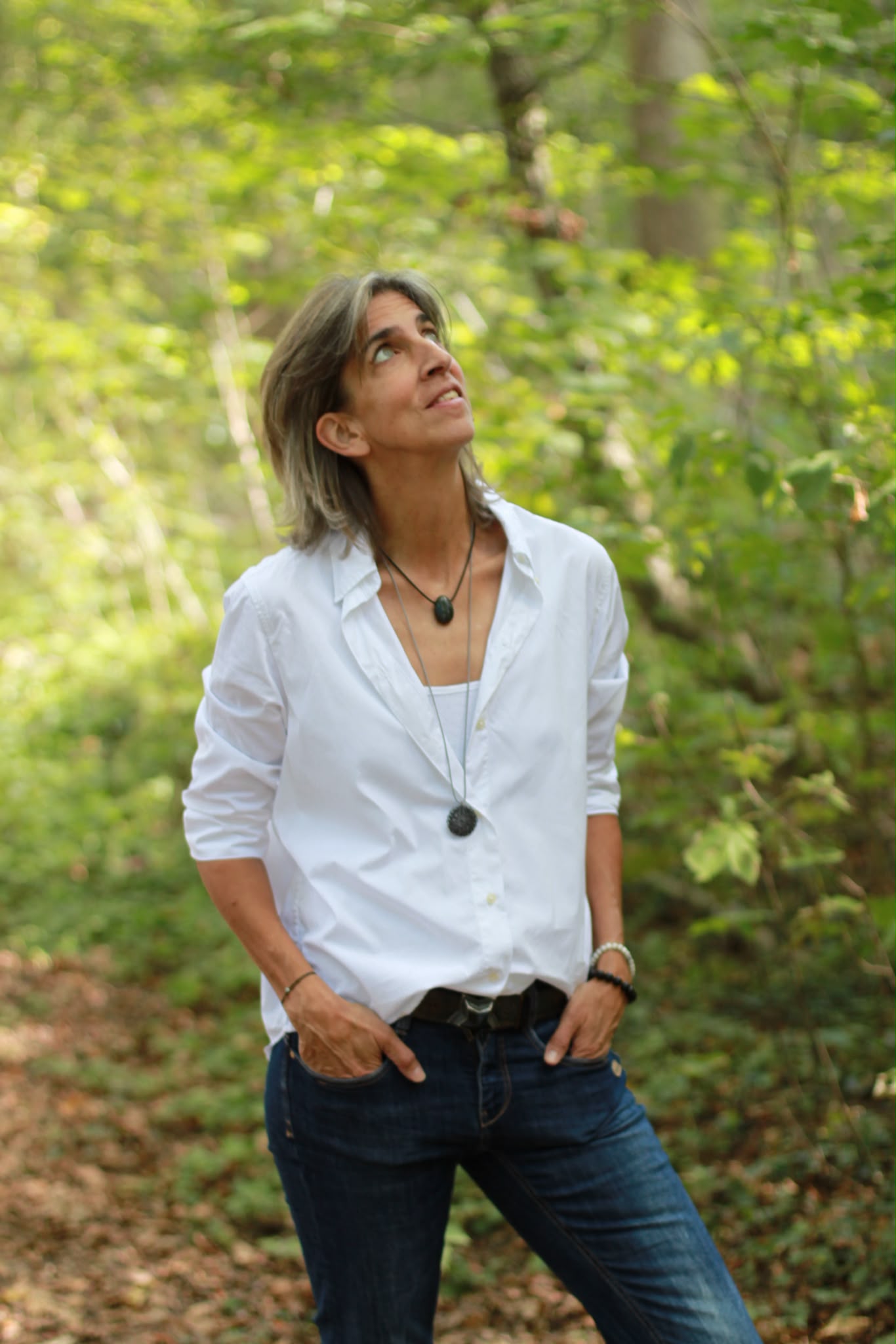 Tanja Grimm-Türker im Wald